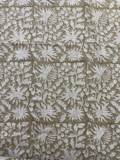 Handwoven Block Print Linen