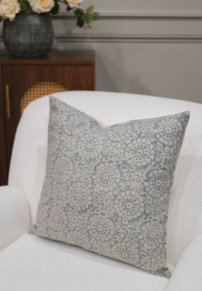 Hattie Block Print Pillow Cover