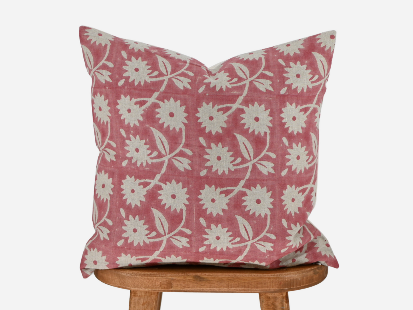 Hayley Block Print Pillow Cover