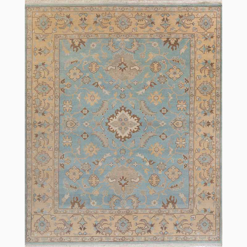 Holbrook Hand-Knotted Wool Oushak Rug
