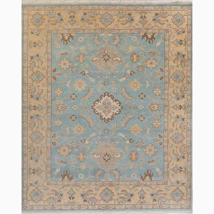 Holbrook Hand-Knotted Wool Oushak Rug