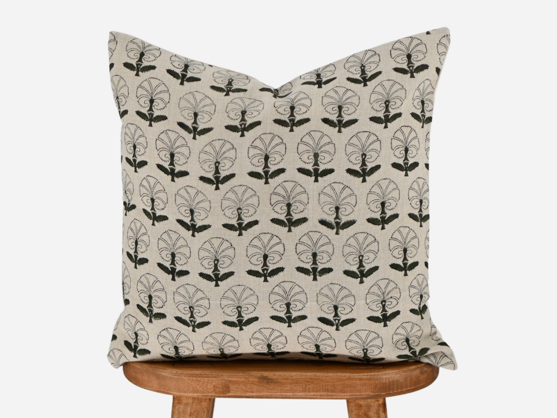 Hope Block Print Pillow Cover