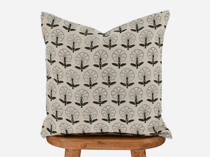 Hope Block Print Pillow Cover