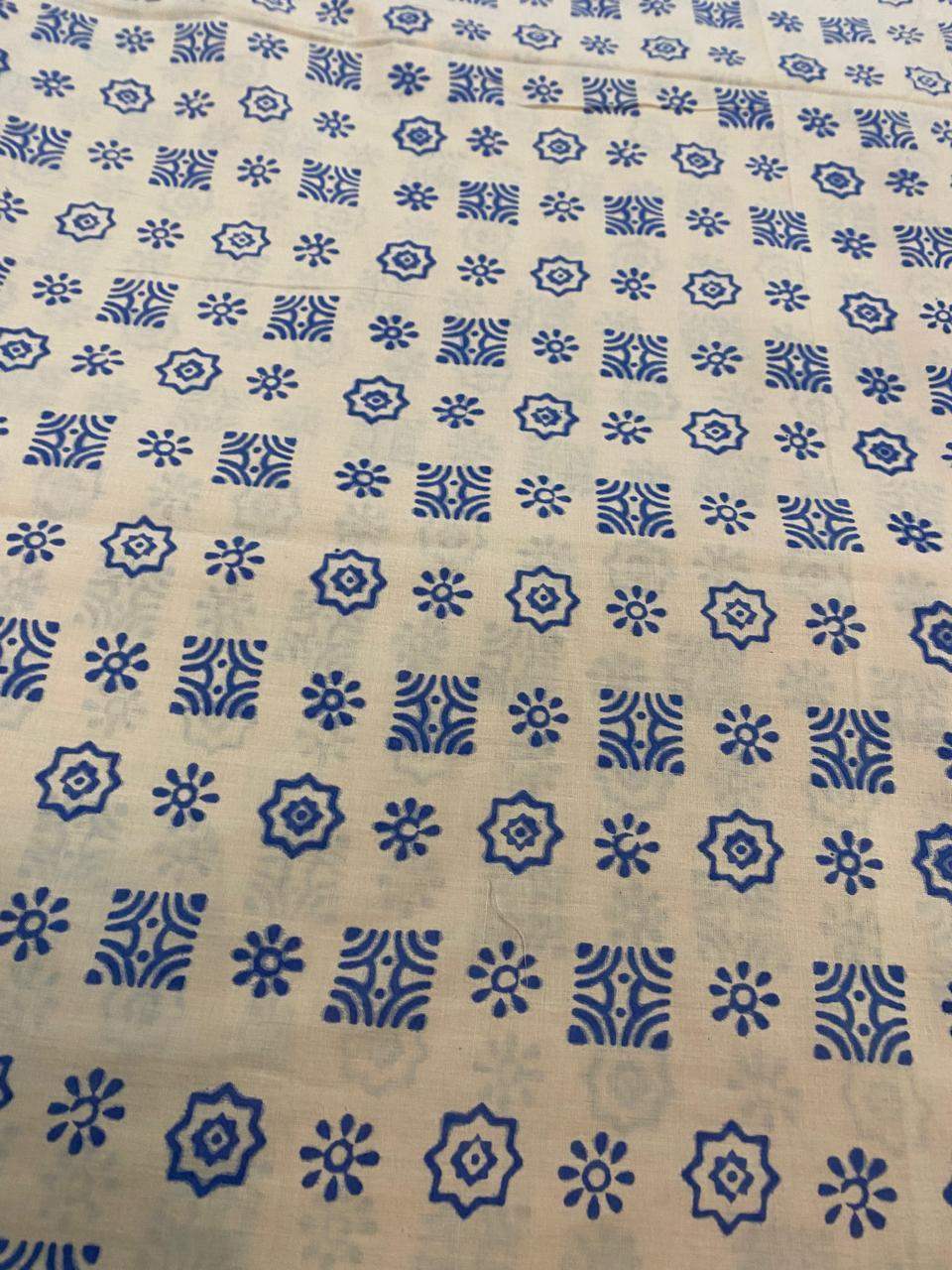 Indian Block Print, indian cotton, Hand stamped printing, by the yard, Indian Fabric, Peace Block Print Fabric, sewing and quilting fabric 3 - Maple Village Lane