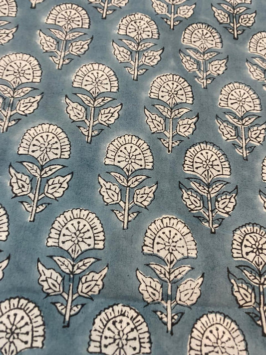 Indian Block Print, indian cotton, Hand stamped printing, by the yard, Indian Fabric, Peace Block Print Fabric, sewing and quilting fabric - Maple Village Lane