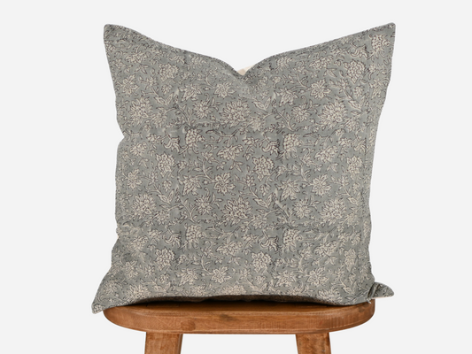 Leocadia Block Print Pillow Cover