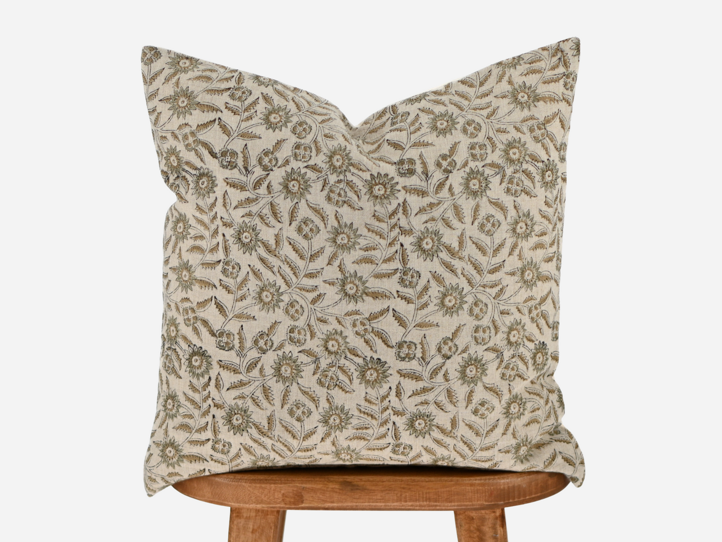 Odine Block Print Pillow Cover