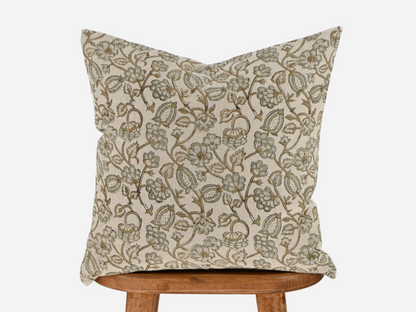 Elowen Block Print Pillow Cover