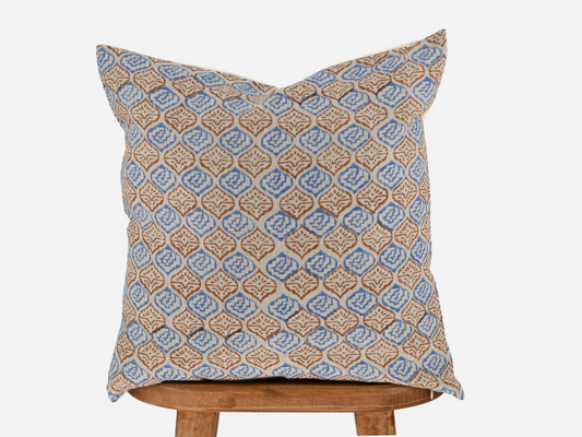 Thalina Block Print Pillow Cover