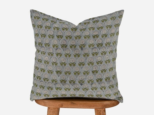 Nova Block Print Pillow Cover