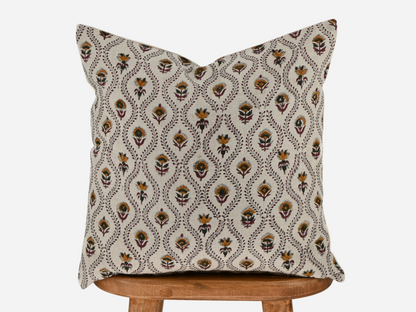 Cassian Block Print Pillow Cover