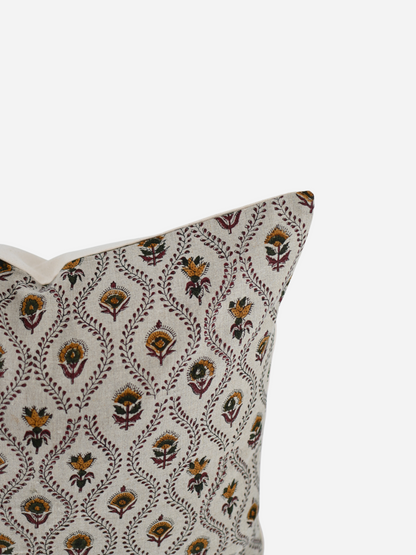 Cassian Block Print Pillow Cover