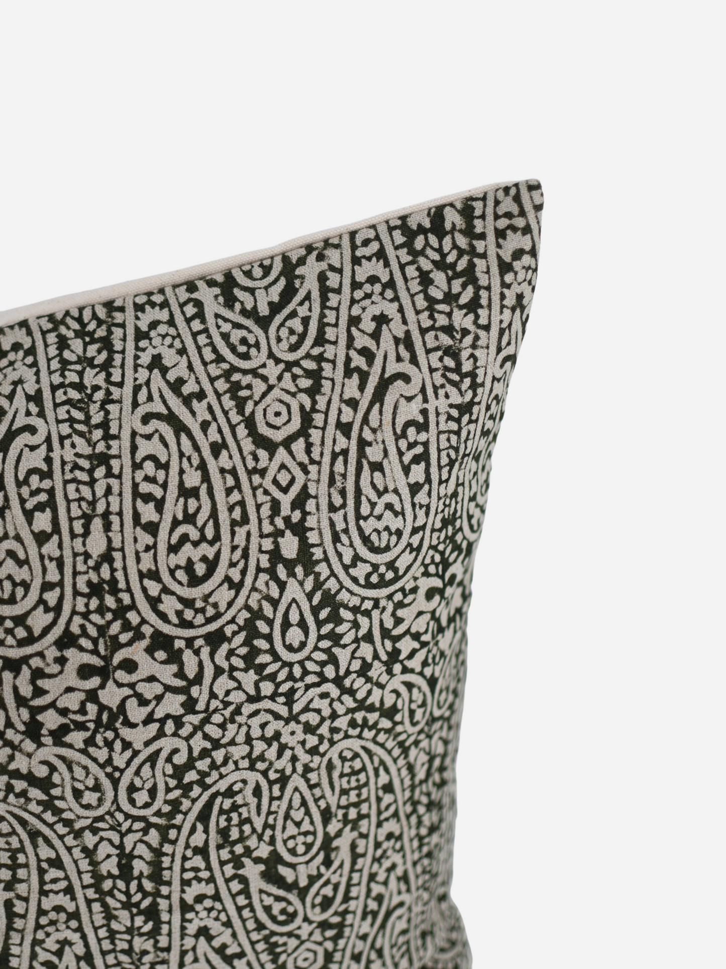 Evander Block Print Pillow Cover