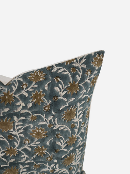 Cressida Block Print Pillow Cover