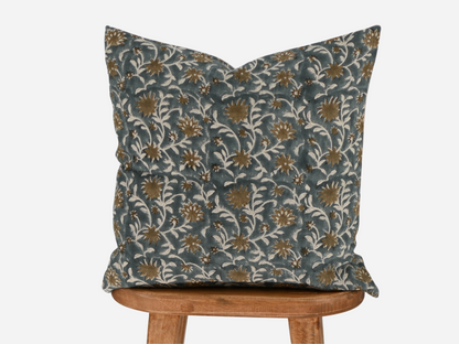 Cressida Block Print Pillow Cover