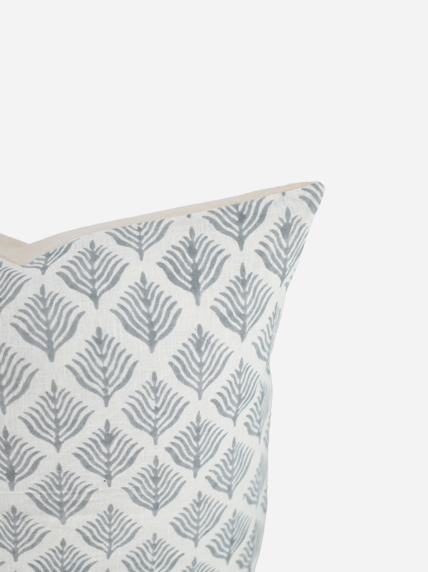 Lyric Block Print Pillow Cover