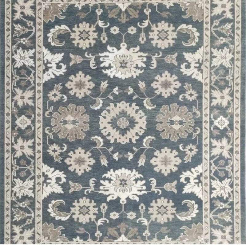 Oriental Radiance Hand Knotted Oushak Rug - Maple Village Lane