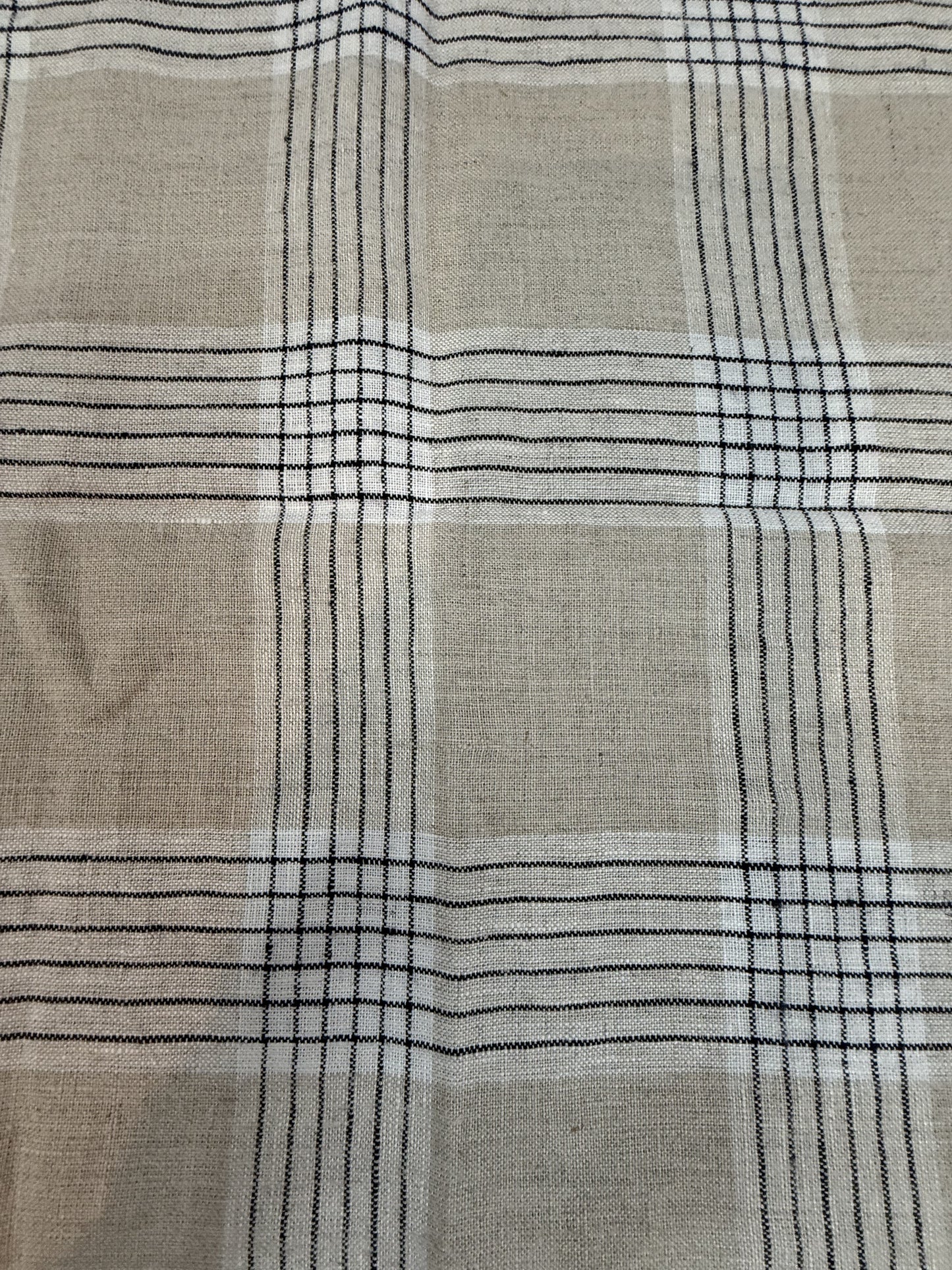 Anya Hand Woven Linen Fabric