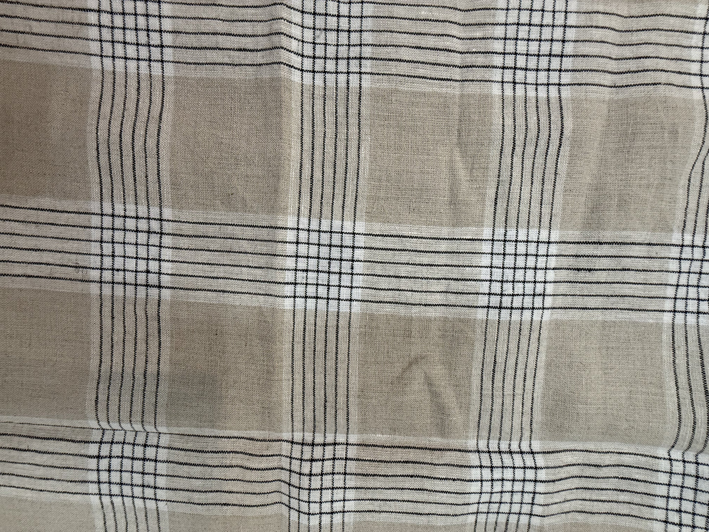 Anya Hand Woven Linen Fabric
