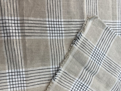 Anya Hand Woven Linen Fabric
