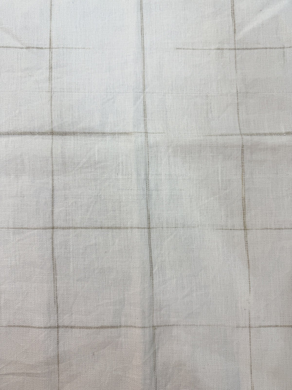 Poppy Hand Woven Linen Fabric