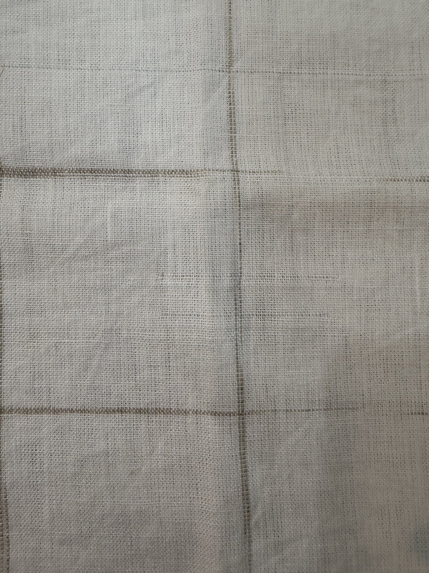 Poppy Hand Woven Linen Fabric