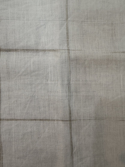 Poppy Hand Woven Linen Fabric