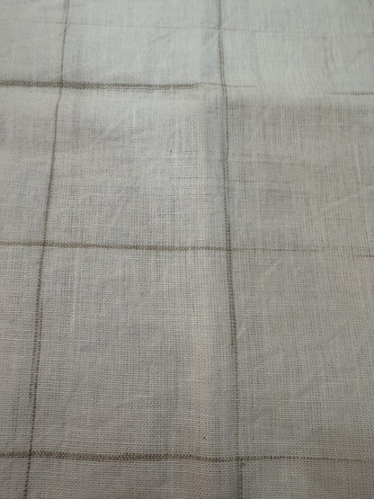 Poppy Hand Woven Linen Fabric