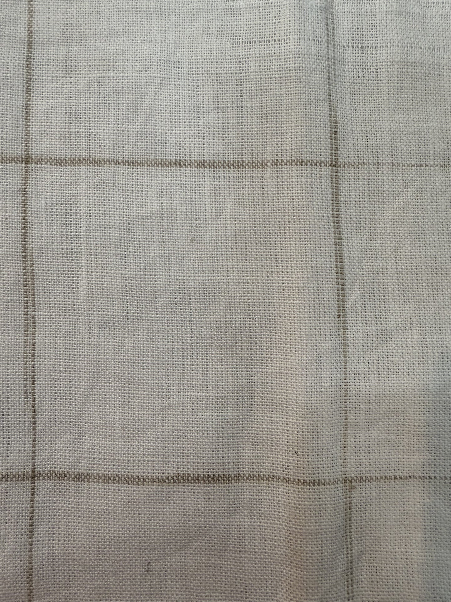 Poppy Hand Woven Linen Fabric
