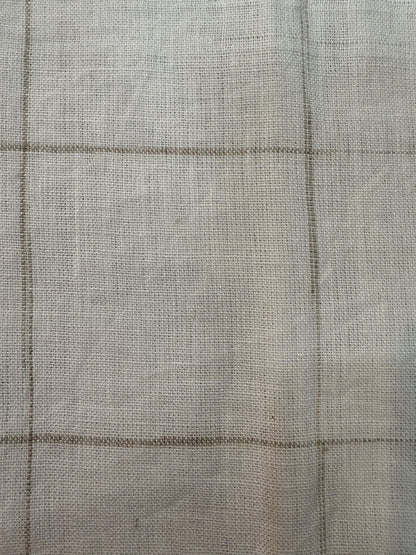 Poppy Hand Woven Linen Fabric