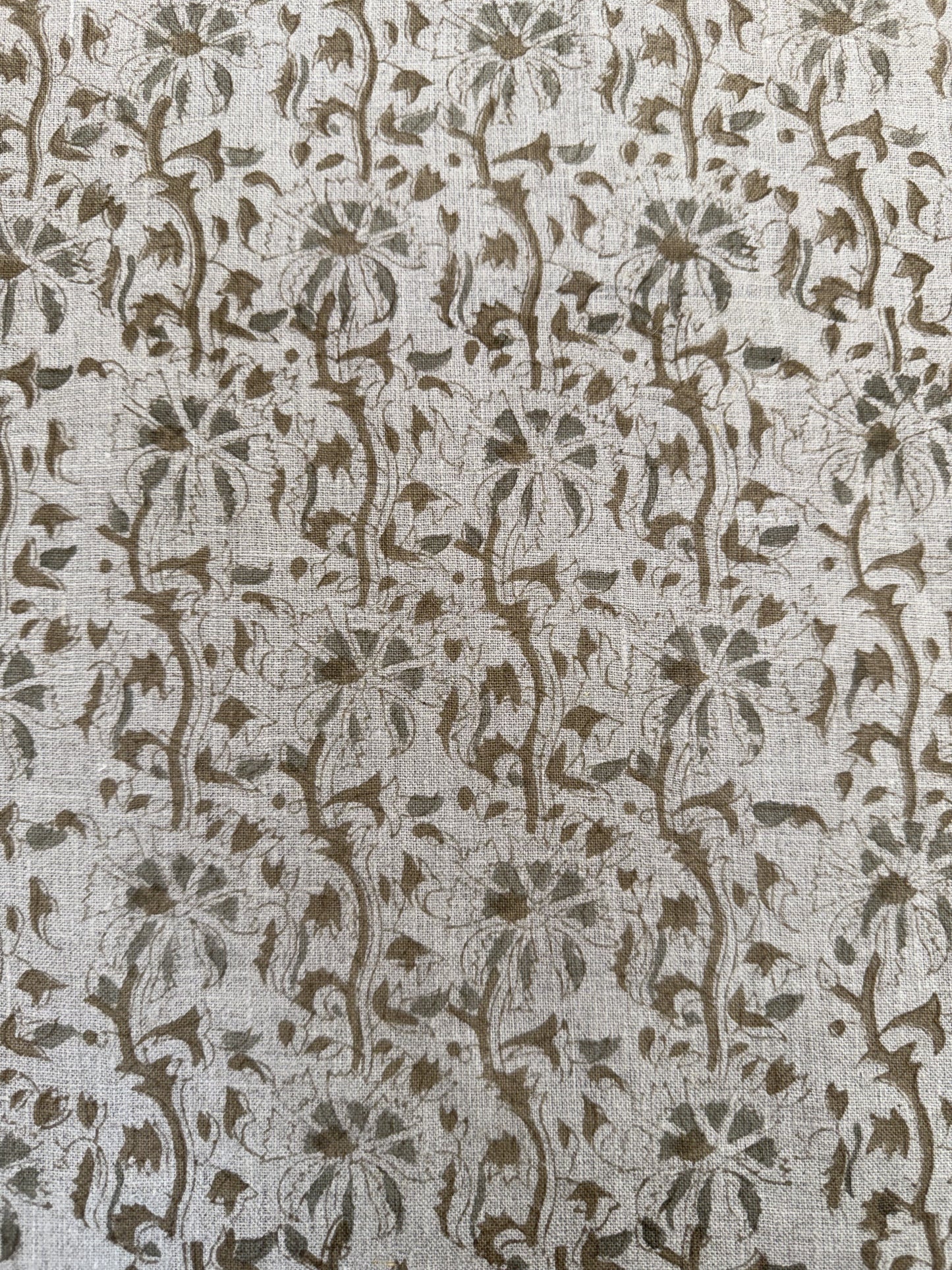 Edie Block Printed Linen