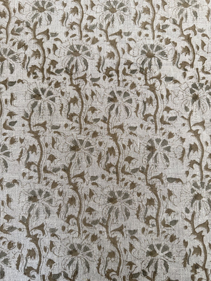 Edie Block Printed Linen