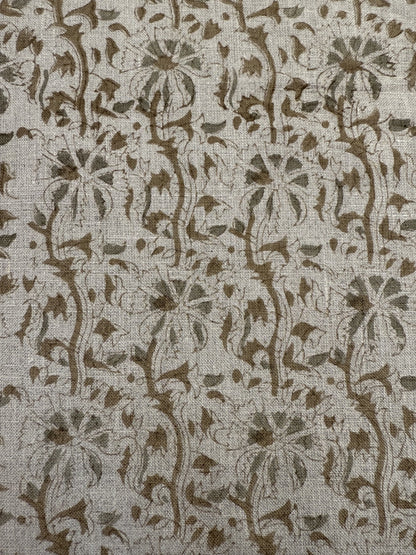Edie Block Printed Linen