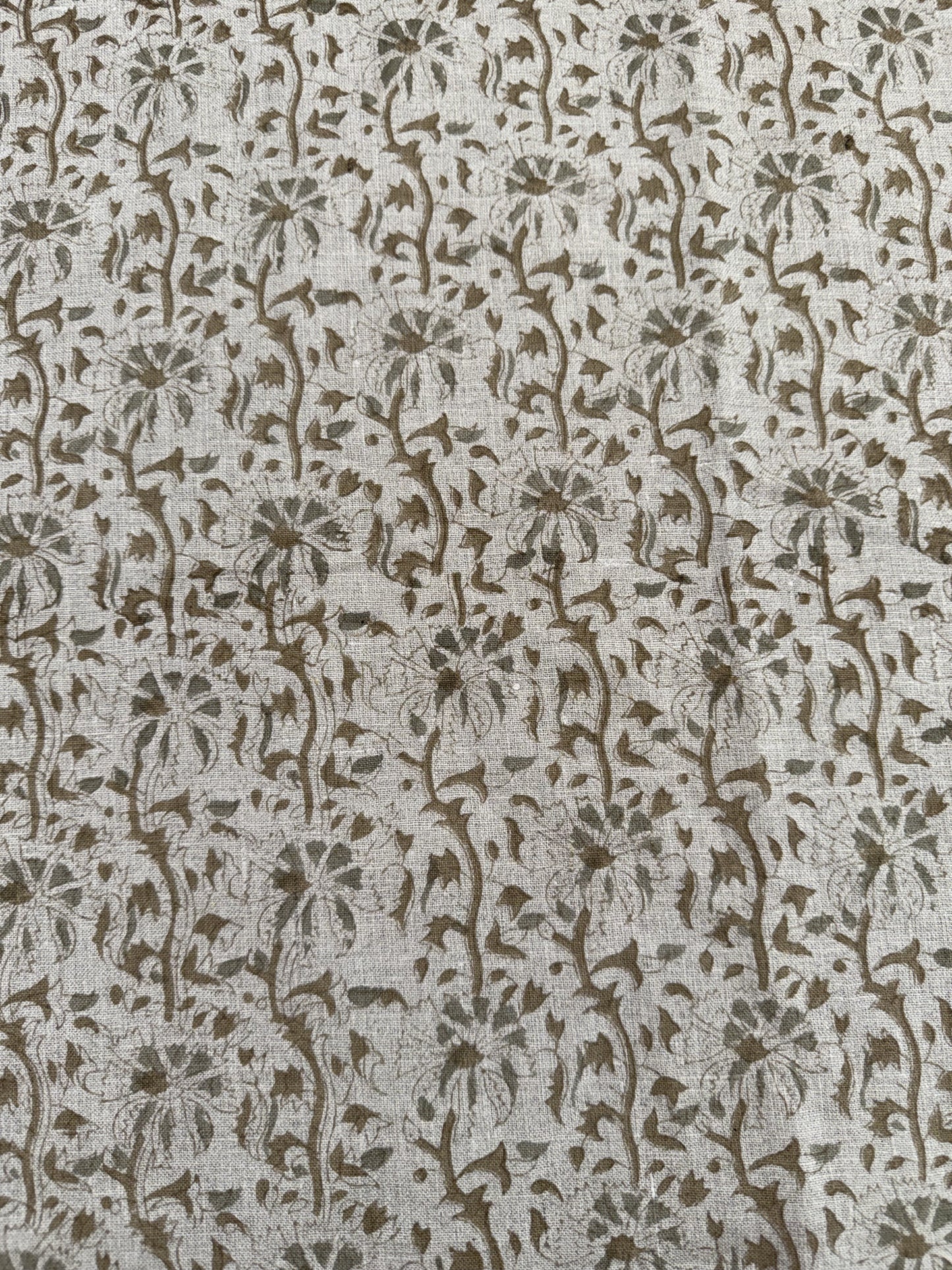 Edie Block Printed Linen