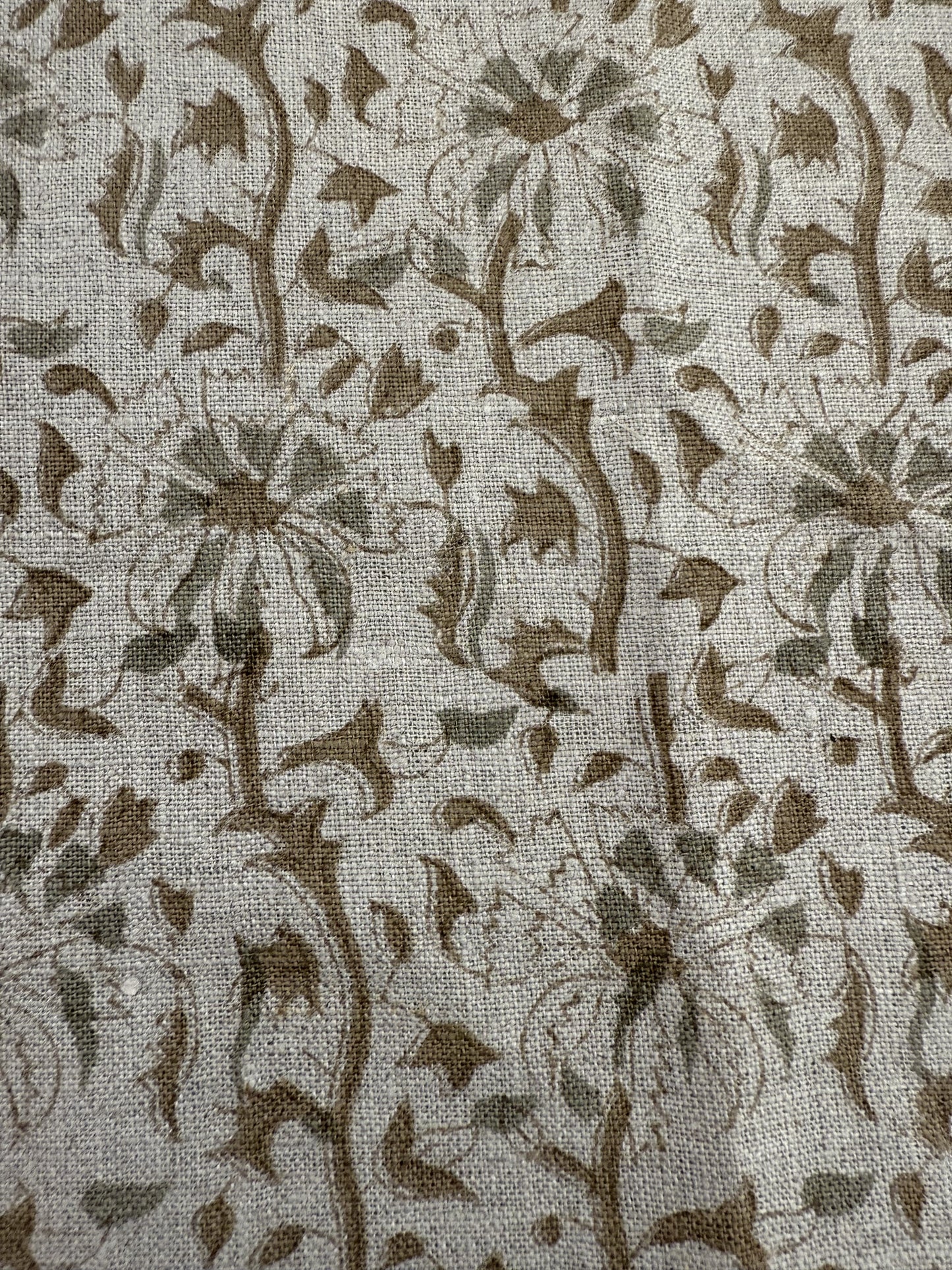 Edie Block Printed Linen