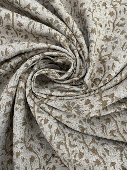 Edie Block Printed Linen