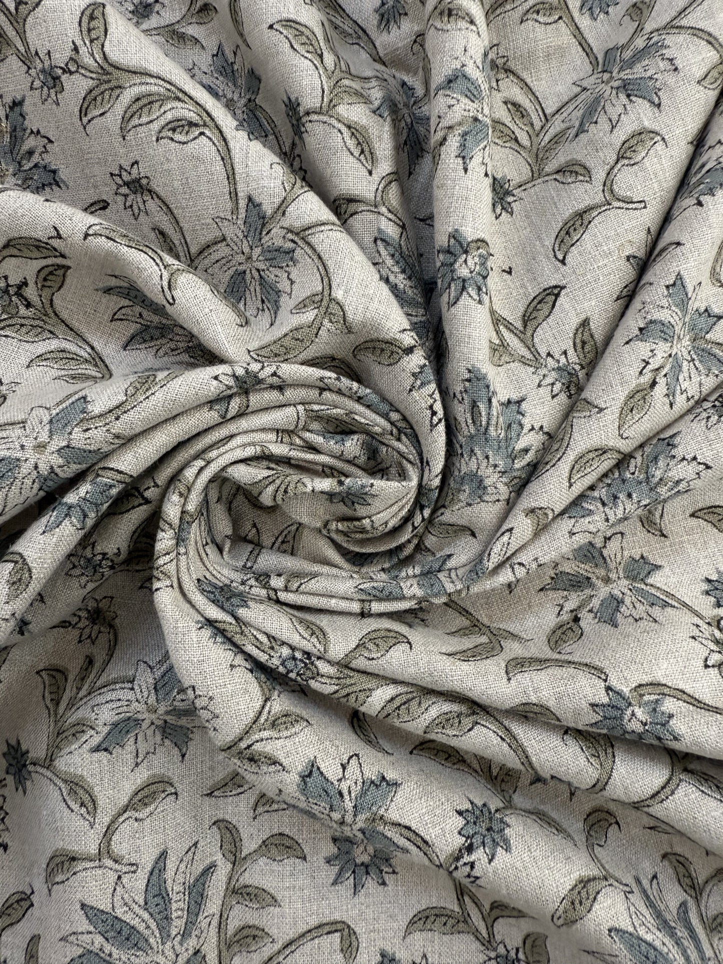 Faye Block Print Linen