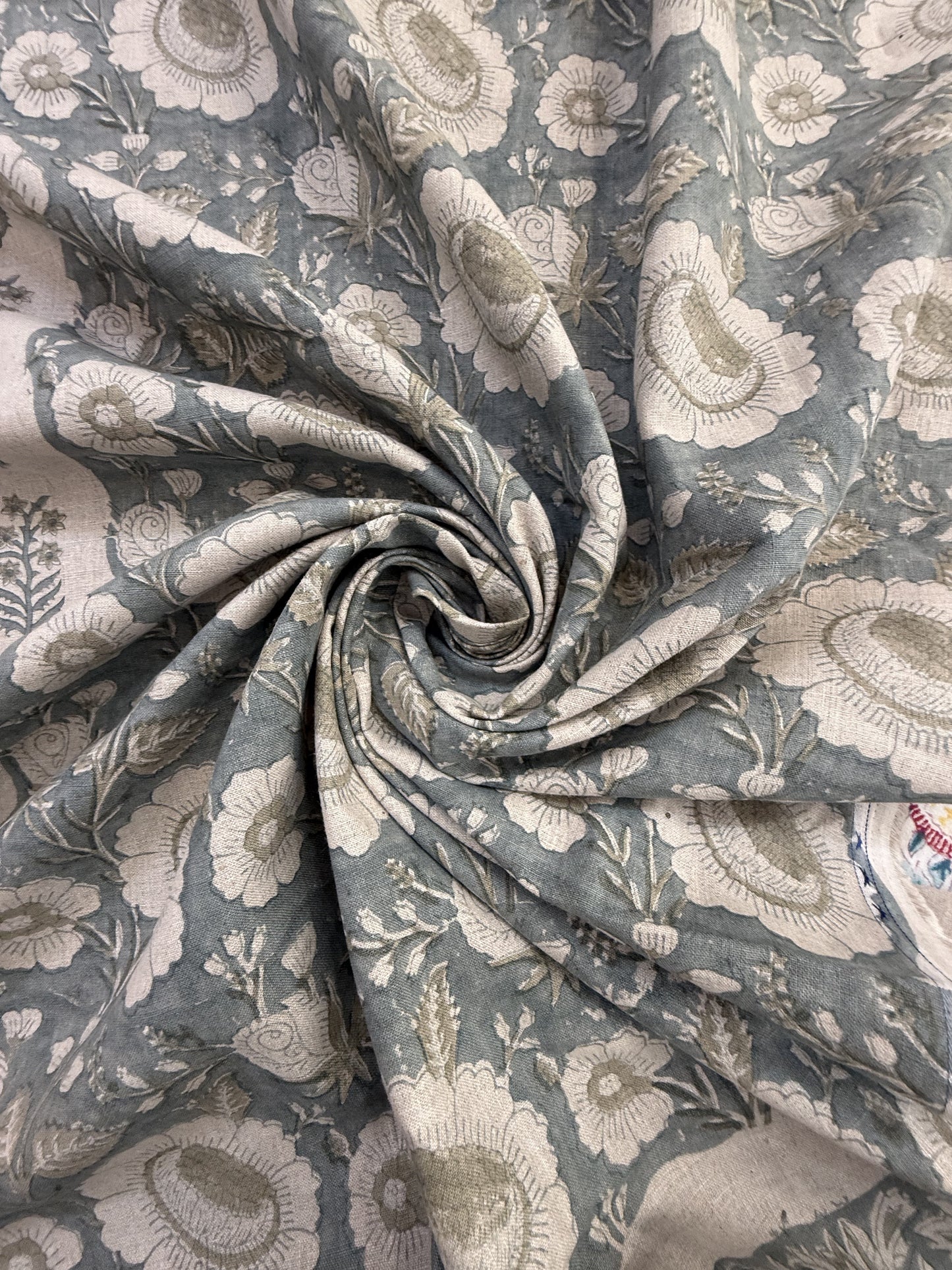 Romy Printed Linen Fabric