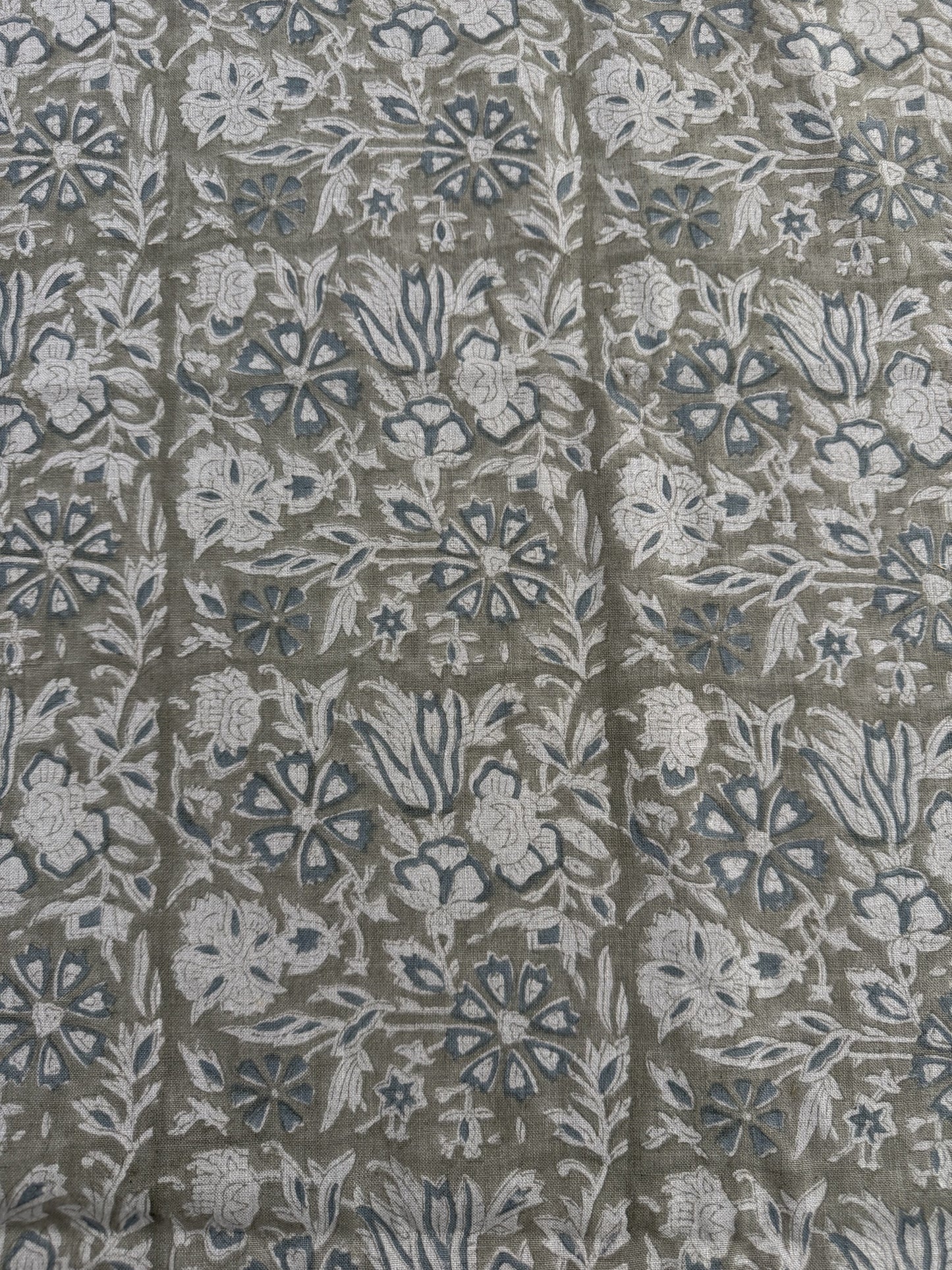 Belle Hand Block Linen