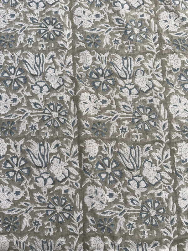 Belle Hand Block Linen