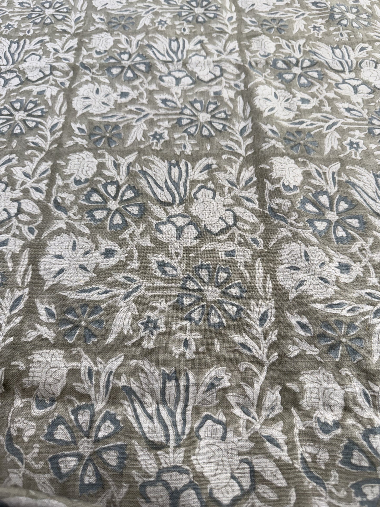Belle Hand Block Linen