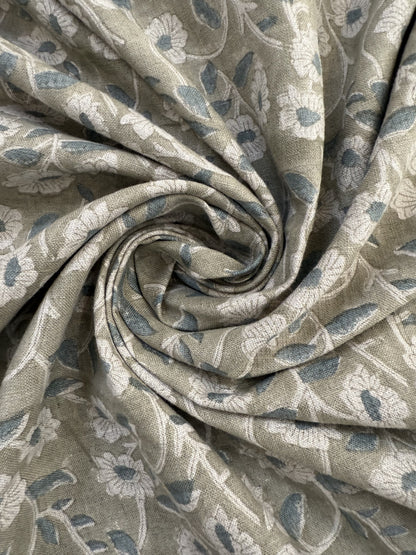 Vera Printed Linen Fabric