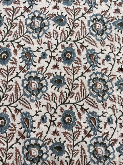 Cleo Block Print Linen