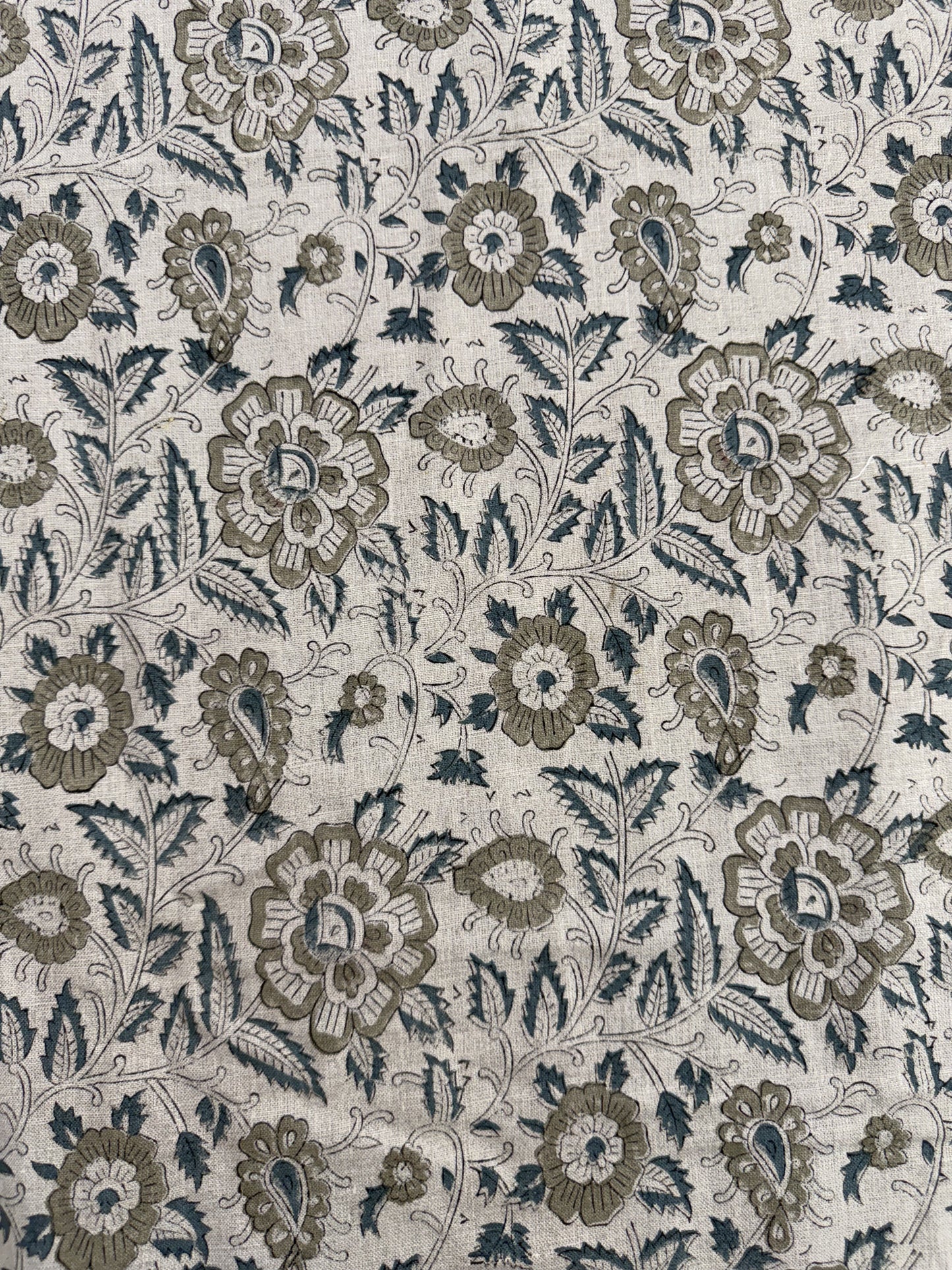 Cleo Block Print Linen
