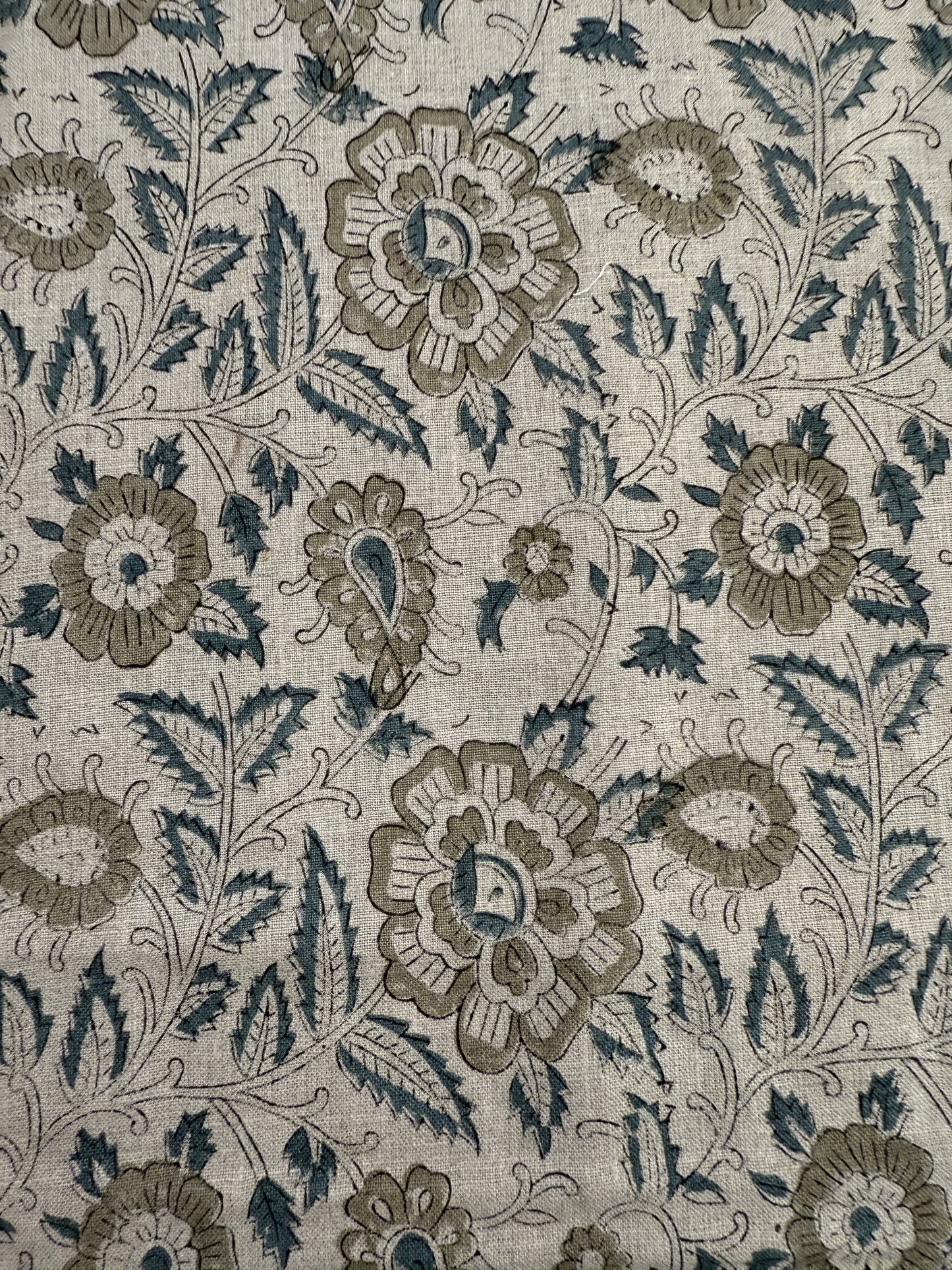 Cleo Block Print Linen