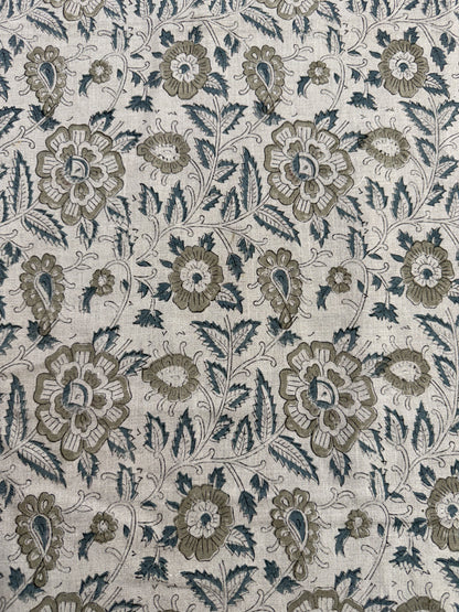 Cleo Block Print Linen