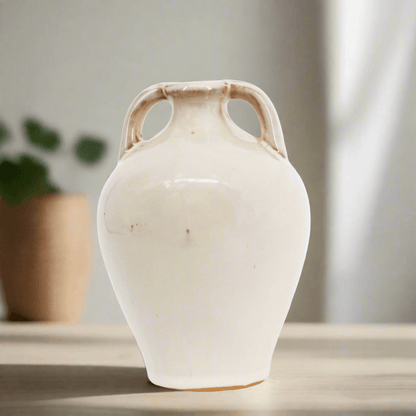 Two Handle Modern Jug Vase - Maple Village Lane