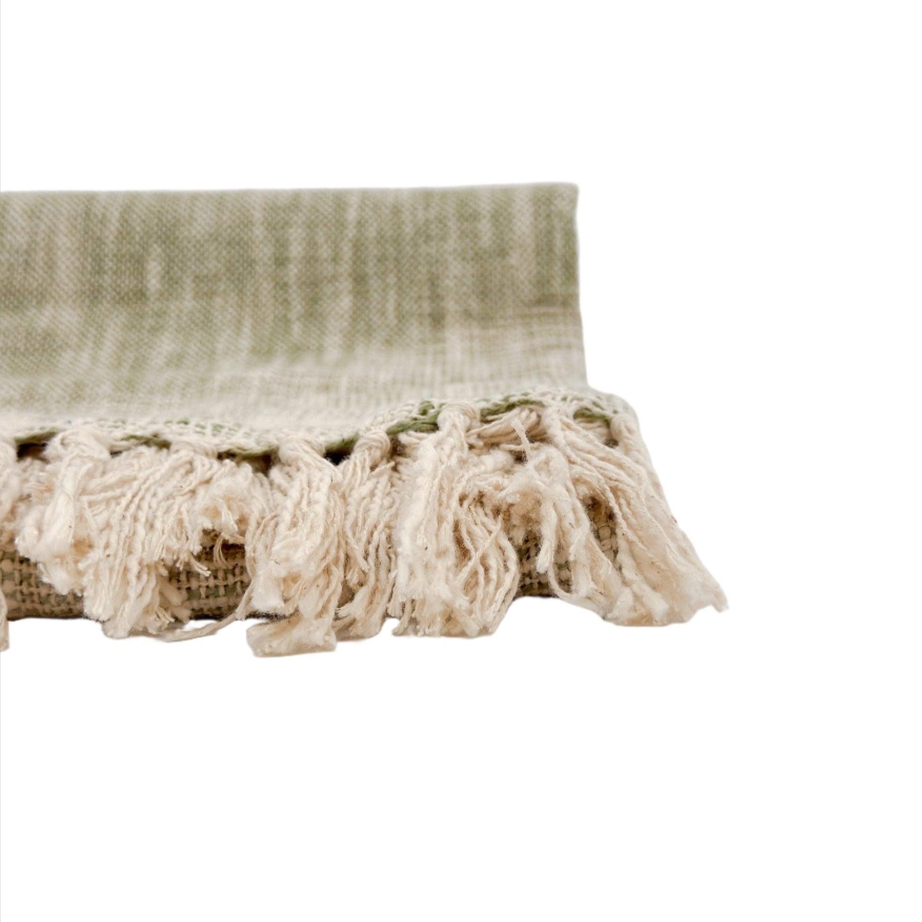 Ava Handloom Sofa Throw Blanket - Maple Village Lane