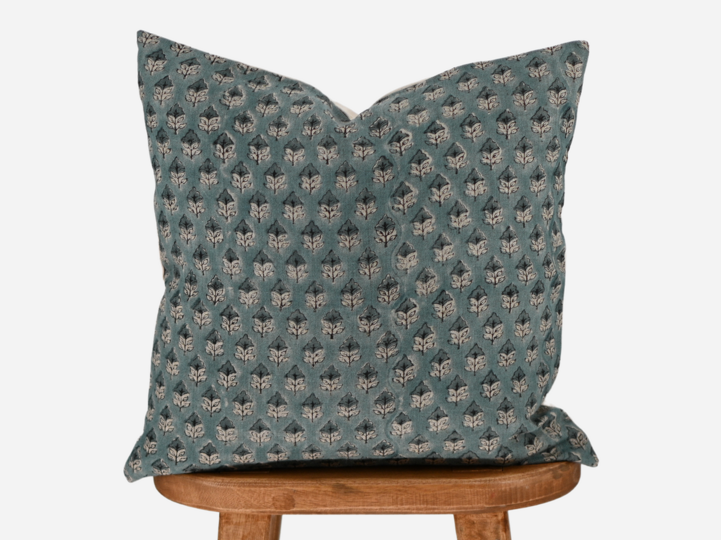 Joan Block Print Pillow Cover