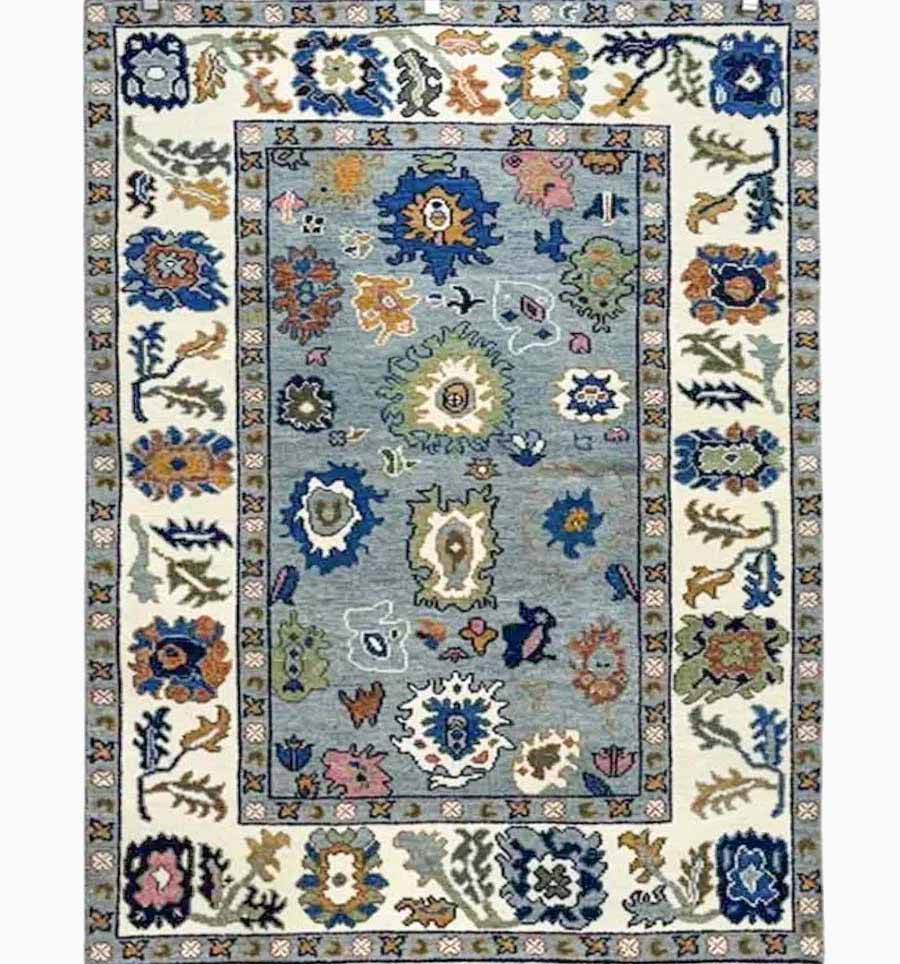 Juliette Hand Knotted Oushak Rug